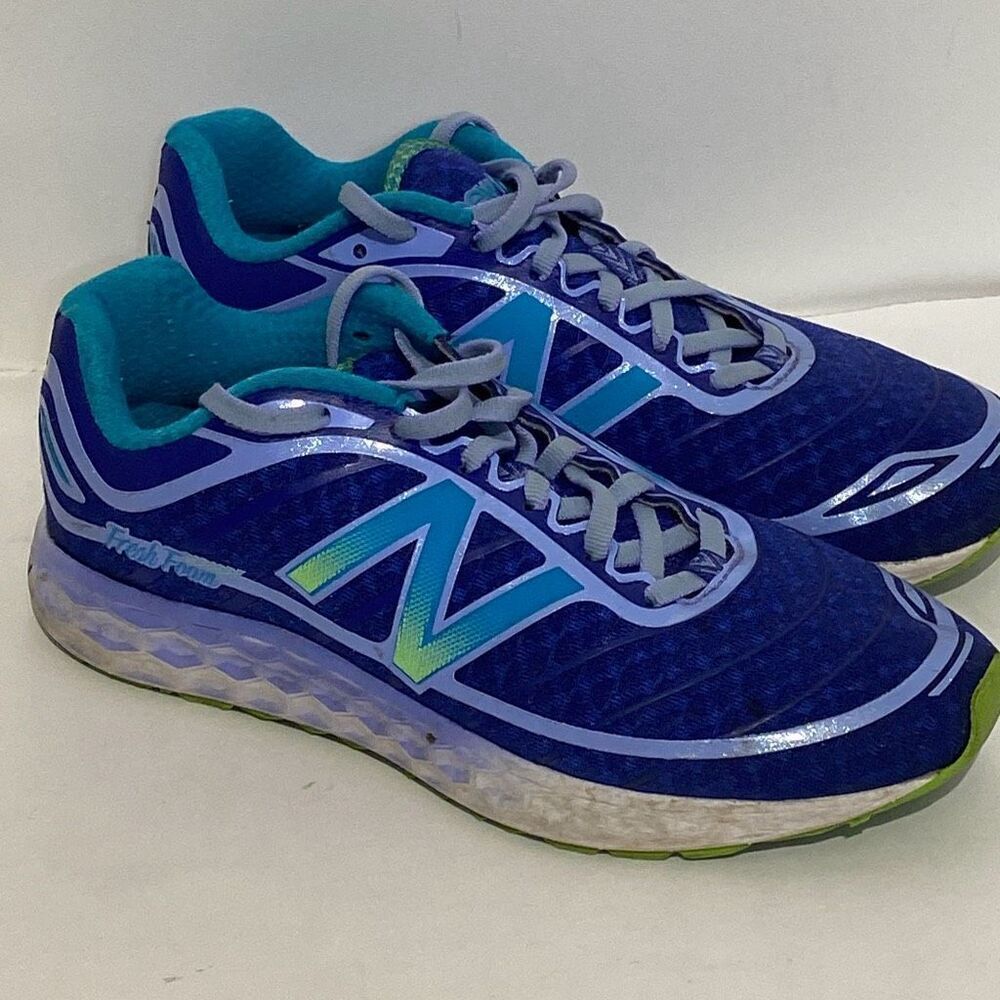 New Balance Women's Purple Boracay Foam Fresh Foam Sneaker Shoes Size 8